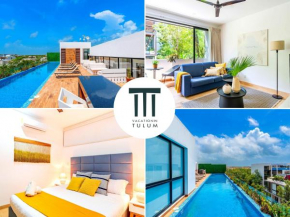 Paradise in Tulum with Rooftop Pool and TOP Sunsets, Amira Central